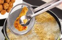 Frying Tongs with Strainer 8