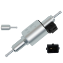 Fuel Pump 12V/24V 143 × 53 × 52 mm Electric Fuel Pump ABS + Metal Portable Pump for Diesel Petrol 3