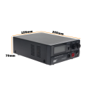 Fuente de alimentación conmutada ajustable AC230V 50Hz DC 8-16V con pantalla LCD Adaptador de alimentación de laboratorio Fuente de alimentación estabilizada 15,5x7x20,5 cm 2