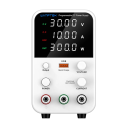 Fuente de alimentación de laboratorio, 30 V, 10 A, 300 W, minifuente de alimentación regulada de CC, pantalla LED, USB-C, USB-A, carga rápida 2
