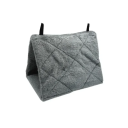 Függő flanel fészek madaraknak 17 x 12 x 13 cm Meleg búvóhely a kalitkába Puha fekhelyek hullámosoknak papagájoknak kanáriknak házi 4