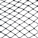 Fuglebeskyttelsesnet sort 2 x 10 m Maske 1,5 x 1,5 cm Stærkt og let net til frugttræer, buske, vinmarker, drivhuse og blomsterbede Plantebeskyttelse mod skadedyr 1