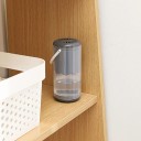 Fugtabsorber til skab 6 x 13,3 cm Grå affugter med gardin Udskiftelig refill med aromatiske tabletter Mod skimmelsvamp og lugt 5