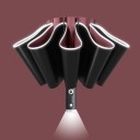 Fuldautomatisk paraply med LED-lommelygte 3