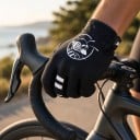 Full-Fingered Sports Gloves for Motocross with Image Print, Velcro Fastening at the Wrist and Reinforced Palm for Off-Road Riding 3