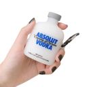 Fun Silicone Case for AirPods Pro 2 with Vodka Cartoon Design Original Design Carabiner for Hanging Ideal for Fans of Humour 4