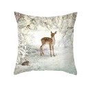 Funda de almohada con temática navideña 9