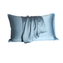 Funda de almohada de seda color 50x70 cm Superficie lisa de lujo Tejido natural Tacto suave Elegante funda transpirable 4