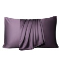 Funda de almohada de seda color 50x70 cm Superficie lisa de lujo Tejido natural Tacto suave Elegante funda transpirable 11