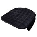 Funda de asiento delantero de coche de felpa de invierno, cálida, antideslizante, tamaño universal 1
