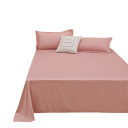 Funda de cama lisa sin goma 120 x 230 cm Superficie suave para uso diario Alojamiento estudiantil 7