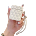 Funda de cuero antideslizante para AirPods 3, a prueba de polvo, resistente, protege el cargador de rayones, manchas y golpes, permite el acceso a todos los puertos 9