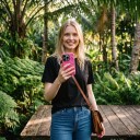 Funda de dos capas para iPhone 17 Pro Patrón de cebra Rosa intenso y rosa empolvado Resistente a caídas y arañazos Superficie anti huellas dactilares 5