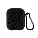 Funda de leopardo dinámica para AirPods 1 y 2 Protección de silicona contra caídas y golpes con diseño moderno 1