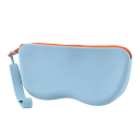 Funda de silicona blanda para gafas 17x8x3 cm Bolsa de cosméticos impermeable Estuche con cremallera para monedas Bolsa a prueba de polvo para mujeres y niñas 2