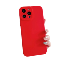 Funda de silicona mate con protección de lente para iPhone 15 Plus 5