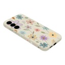 Funda de silicona para Samsung Galaxy A55 con estampado floral Resistente Diseño delgado Bisel elevado de 1,5 mm Inscripción Flower en el lateral 10