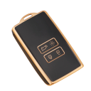 Funda de TPU para mando a distancia para Renault y Dacia con llavero, compatible con Koleos, Kadjar, Clio, Captur, Megane, Talisman, Espace, Zoe, Scenic 4, Arkana, Sandero 12