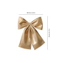 Fundă decorativă de Crăciun 30 x 35 cm Fundă decorativă pentru uși și interior Accesoriu festiv de Crăciun pentru decorarea casei în perioada de iarnă 2