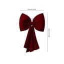 Fundă decorativă de Crăciun 80 x 70 cm Fundă decorativă pentru uși și interior O mare ornament festiv pentru decorarea de iarnă a casei 2