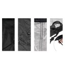 Funda impermeable para sofá de jardín en forma de L 210 x 270 x 85 x 90 x 65 cm Funda protectora para muebles de exterior contra la lluvia y el sol 6