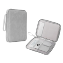 Funda impermeable para tableta de 7,9 a 11 pulgadas, funda protectora para iPad con cierre de cremallera, colores neutros, funda de viaje con acolchado suave 8