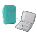 Funda impermeable para tableta de 7,9 a 11 pulgadas, funda protectora para iPad con cierre de cremallera, colores neutros, funda de viaje con acolchado suave 9