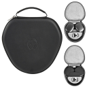Funda inteligente para AirPods Max, carcasa dura, impermeable, a prueba de golpes, funda de viaje portátil con modo de suspensión automático y bolsa de almacenamiento 4