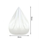 Funda interior para puff 80×90 cm con cremallera para relleno de espuma y textil para uso universal 2