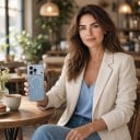 Funda magnética para iPhone 17 compatible con MagSafe Cristal nano mate Carga inalámbrica Alineación precisa Protección de la parte trasera 35