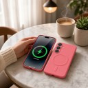 Funda magnética para móvil Samsung Galaxy S25 Pro carga magnética funda TPU con anillo magnético Carcasa trasera para el día a día 7