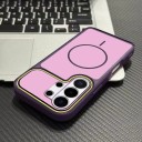 Funda Mate para Samsung Galaxy S26 con Soporte de Carga Magnética Funda Protectora con Bisel Elevado para la Cámara para el Día a Día 17