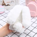 Funda original para iPhone con conejito peludo 14