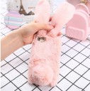 Funda original para iPhone con conejito peludo 18