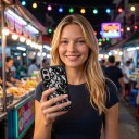 Funda para iPhone 18 Pro Diseño de encaje Superficie texturizada para mejor agarre Funda protectora flexible de TPU Amortiguación 8