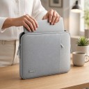 Funda para portátil de 13,6 a 14,2 pulgadas con forro de felpa contra impactos 35 x 26 x 3 cm Poliéster para MacBook Air y Pro 2