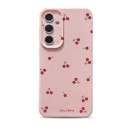 Funda para Samsung Galaxy S24 Ultra con diseño de cerezas Funda de silicona con protección de cámara Funda protectora para móvil S24 Ultra 17