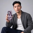 Funda para Samsung Galaxy S26 con diseño 3D en relieve de llamas Funda de plástico para móvil Carcasa trasera de diseño 21