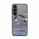Funda para Samsung Galaxy S26+ diseño Anime Town Carga magnética TPU y acrílico Funda protectora trasera para teléfono Para fanáticos del anime 9