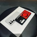 Funda para Samsung Galaxy S26 Ultra S con soporte desplegable Protección total del objetivo Policarbonato y TPU Carga inalámbrica Funda 17