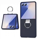 Funda para Samsung Galaxy Z Flip 6 Funda a prueba de golpes con soporte para el dedo Funda de plástico de dos piezas Anillo 8