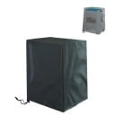 Funda protectora 68×68×72 cm para sillas de jardín apilables Funda de poliéster resistente contra la lluvia, el polvo y la radiación UV Fácil 1
