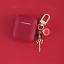 Funda protectora con abalorio para Apple Airpods 1/2 7