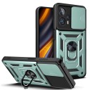 Funda protectora con imán, soporte y tapa de lente para Xiaomi Poco X4 Pro 5G 9