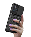 Funda protectora con imán, soporte y tapa de lente para Xiaomi Poco X4 Pro 5G 2