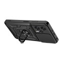 Funda protectora con imán, soporte y tapa de lente para Xiaomi Poco X4 Pro 5G 4