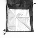 Funda protectora de 165 cm para tendedero exterior o tendedero giratorio Impermeable, resistente, con cremallera y cordón ajustable Tejido técnico 8