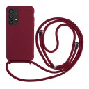 Funda protectora de silicona con cordón para Samsung Galaxy S20 FE 2022 11
