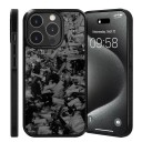 Funda protectora magnética para iPhone 17 de carbono forjado auténtico, funda trasera de TPU con imanes, funda de carbono delgada 2