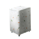 Funda protectora para lavadora de carga superior 86 x 62 x 55 cm Motivo animales del bosque Con cremallera arriba y adelante PEVA funda 1